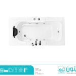 وان و جکوزی ریتون مدل ولگا 85*170 تیپ یک