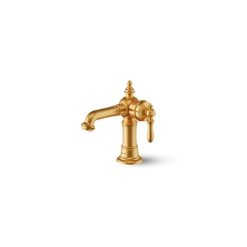 روشویی شودر مدل بیزانس طلایی مات