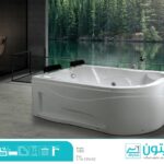 وان و جکوزی ریتون مدل ساید62*120*175