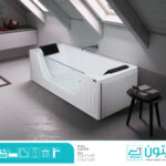 وان جکوزی ریتون مدل گاما 75*160 تیپ یک