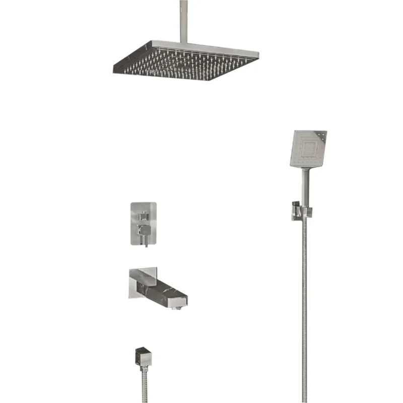 دوش توکار آتریسا مدل کارن تیپ A کروم