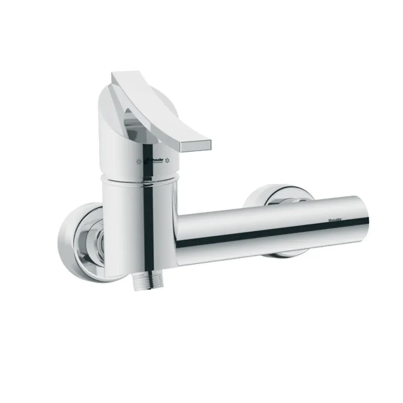 شیر آفتابه شودر مدل تنسو کروم