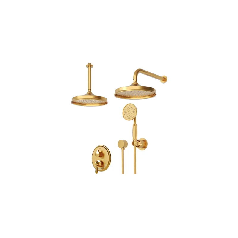 دوش توکار شودر مدل زیگموند تیپ ۳ طلامات براس