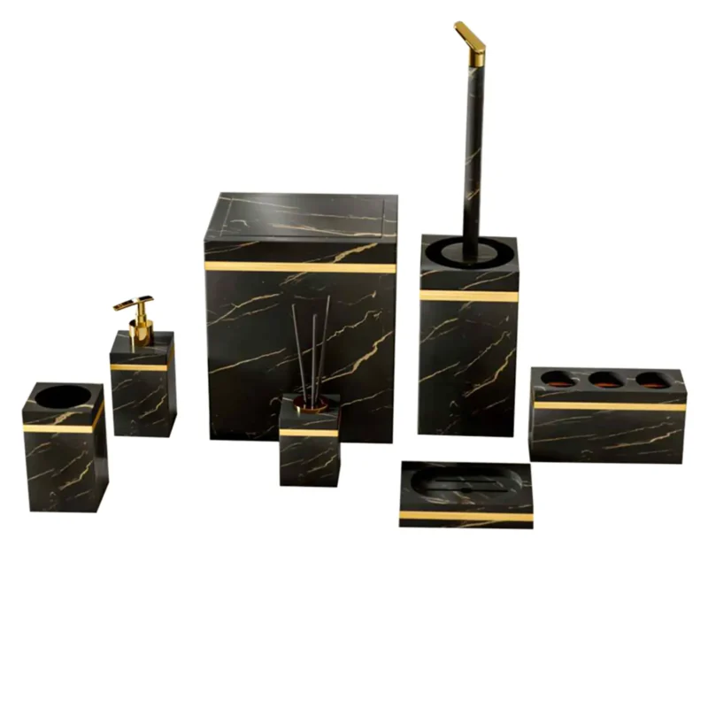 ست سرویس بهداشتی هارمونی طرح رویا هفت تکه