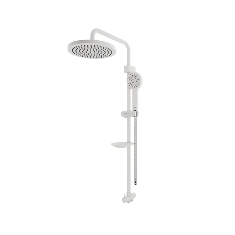 علم دوش شودر مدل دکو سفید کروم