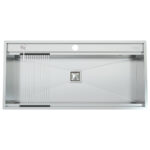 سینک ظرفشویی استیل مکوان مدل Basic 104 - Image 2