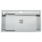 سینک ظرفشویی استیل مکوان مدل Basic 90 - Image 2